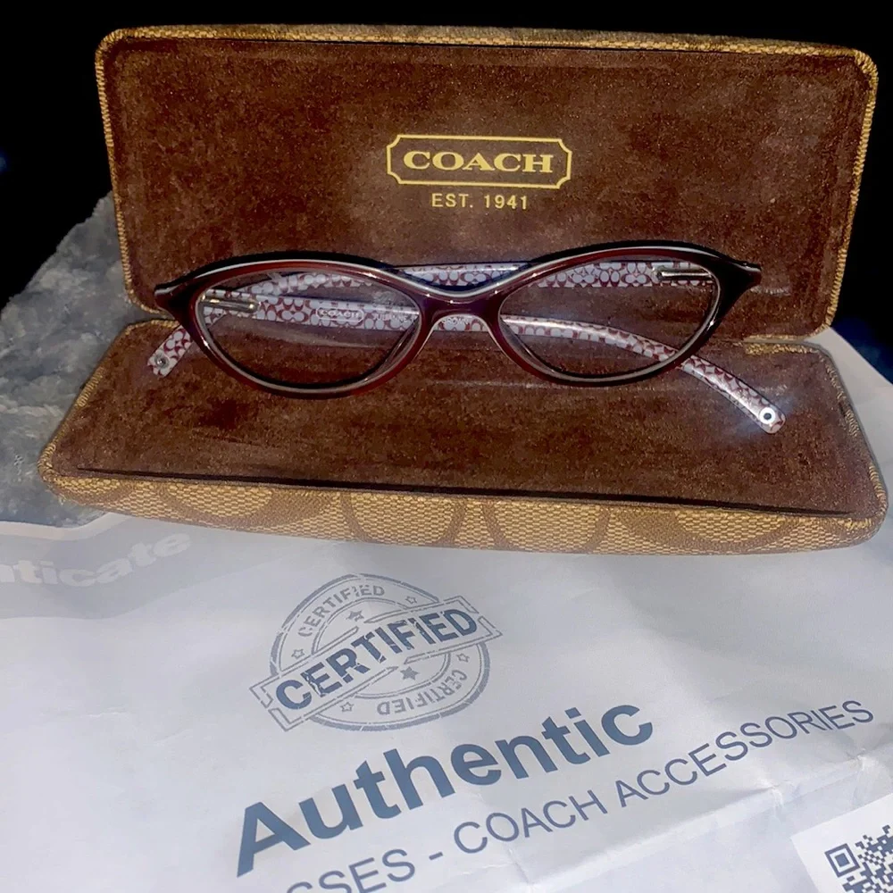 Coach RX Glasses, Authentic - Picture 1 of 7